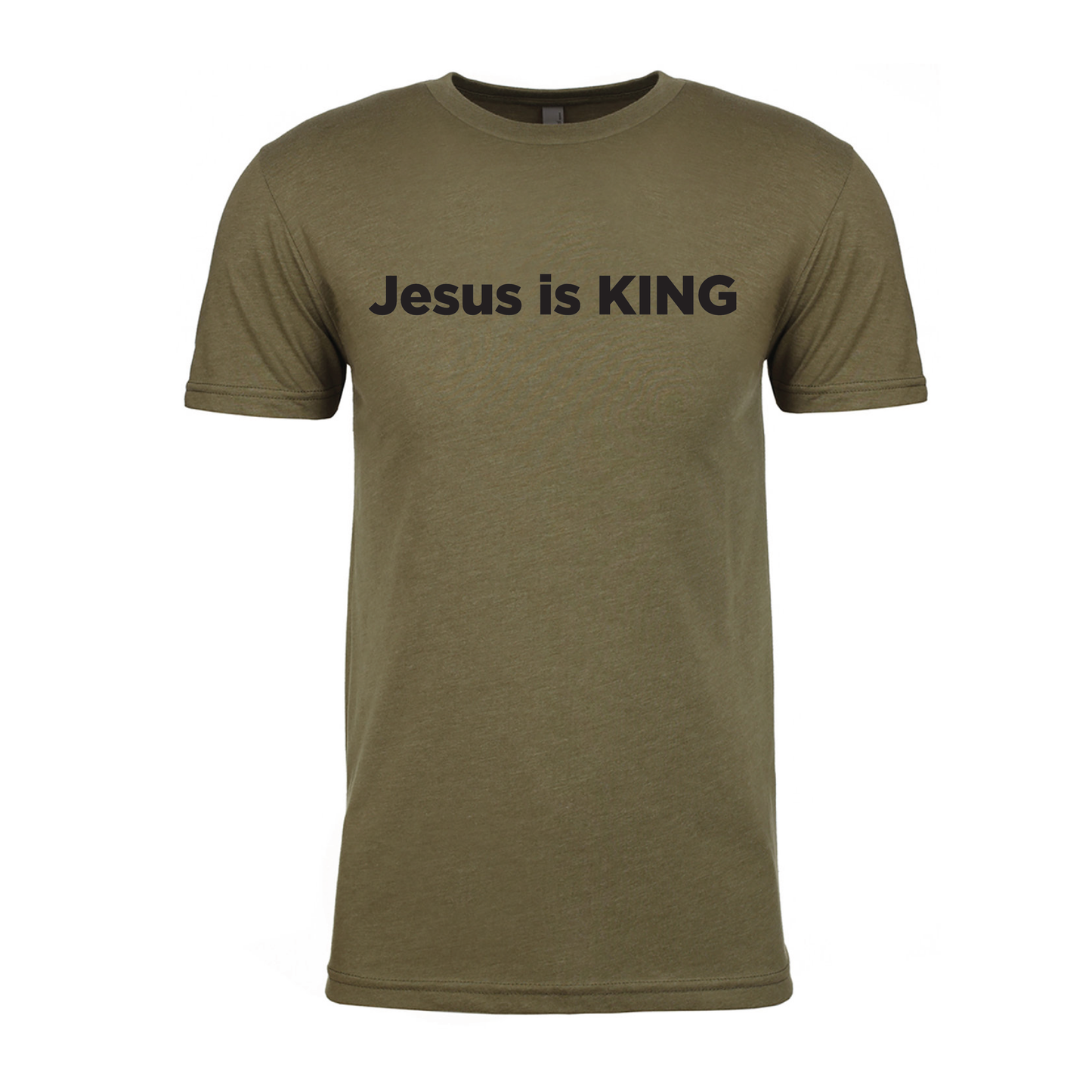 Jesus is King Sleeve Shirt - American Flag