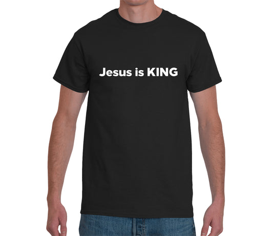 Jesus Is King Short Sleeve Shirt